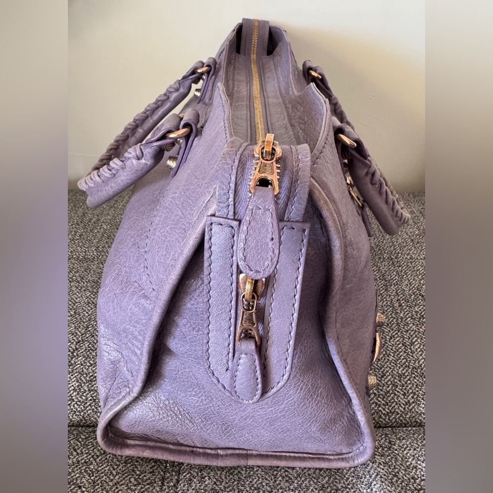 Balenciaga Part-Time Bag With Giant 12 Rose Gold Hardware - Picture 8 of 17